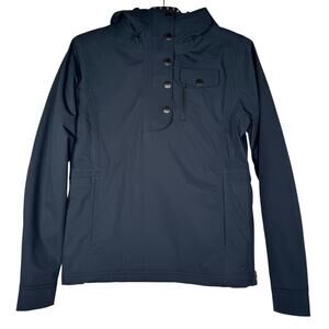 Aether Half Zip Snap Hooded Pullover Anorak Jacket Women's Small